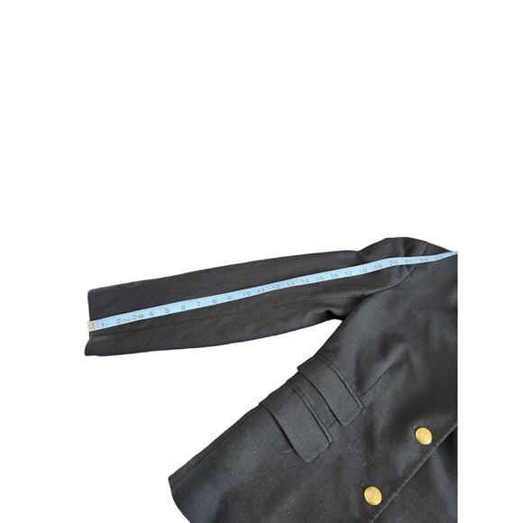 J.Crew Black Wool Blend Preppy Office Work Academia Schoolboy Blazer Size 2 - Picture 10 of 11